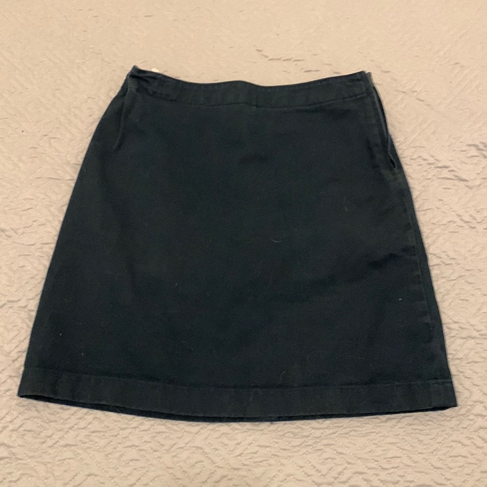 Land’s End School Uniform Skirt in Navy
